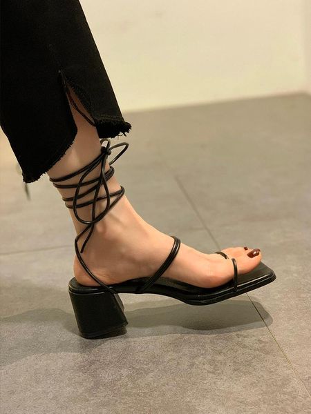dress shoes sandals women 2021 summer fashion wild roman net red tide straps wedge heels, Black
dress shoes sandals women 2021 summer fashion wild roman net red tide straps wedge heels, Black