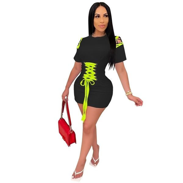 cutubly solid patchwork club dress short sleeve o-neck party mini dress summer bandage bodycon dresses for women 210409, Black;gray
cutubly solid patchwork club dress short sleeve o-neck party mini dress summer bandage bodycon dresses for women 210409, Black;gray