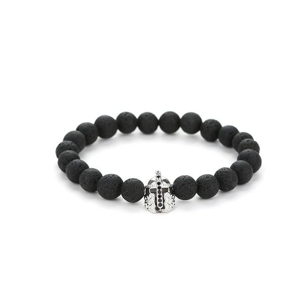 beaded, strands zoran coral 2021 men bracelet trendy volcanic stone imperial crown and helmet charm for women jewelry, Black
beaded, strands zoran coral 2021 men bracelet trendy volcanic stone imperial crown and helmet charm for women jewelry, Black