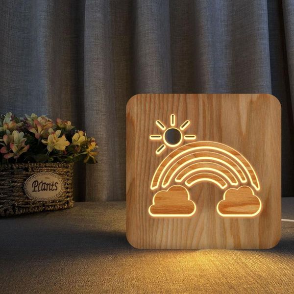night lights rainbow 3d led wooden light solid wood hollow bedroom bedside desk table lamp xmas birthday gift for children dropship
night lights rainbow 3d led wooden light solid wood hollow bedroom bedside desk table lamp xmas birthday gift for children dropship
