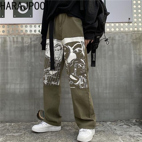 jeans women autumn spring casual wild loose straight wide-leg character print long trousers tide harajuku fashion women's, Blue
jeans women autumn spring casual wild loose straight wide-leg character print long trousers tide harajuku fashion women's, Blue