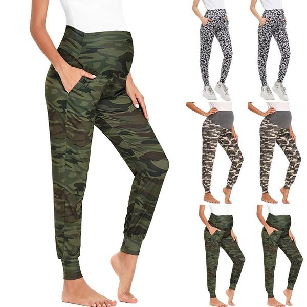 maternity bottoms 2021 women's leisure time pregnant woman printing british wind motion yoga pants water bound feet support abdominal, White
maternity bottoms 2021 women's leisure time pregnant woman printing british wind motion yoga pants water bound feet support abdominal, White