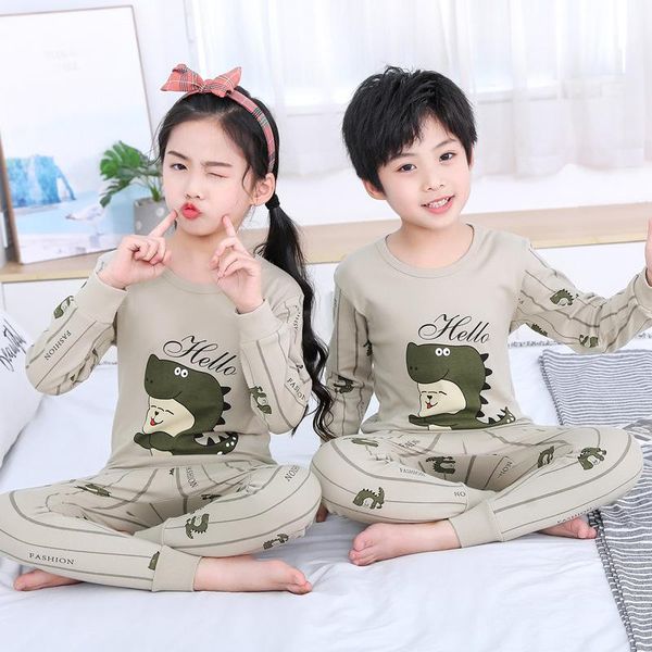 pajamas boys girls kids sleepwear autumn winter baby clothes long sleeve trousers set children clothing cotton, Blue;red
pajamas boys girls kids sleepwear autumn winter baby clothes long sleeve trousers set children clothing cotton, Blue;red