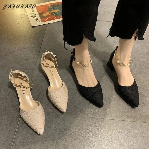 dress shoes fashion square mid heel ladies pumps spring autumn metal chain word buckle temperament high heels women party single, Black
dress shoes fashion square mid heel ladies pumps spring autumn metal chain word buckle temperament high heels women party single, Black