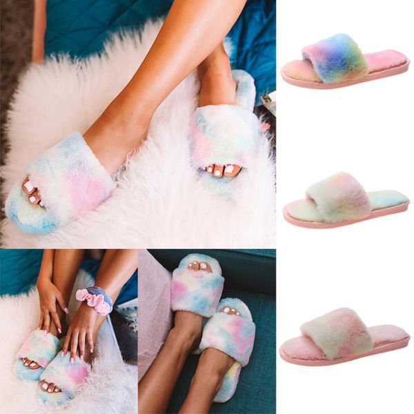 slippers summer ladies colorful faux fur fluffy women's lovely plush flat heel slides party furry slip on sandal d30, Black
slippers summer ladies colorful faux fur fluffy women's lovely plush flat heel slides party furry slip on sandal d30, Black