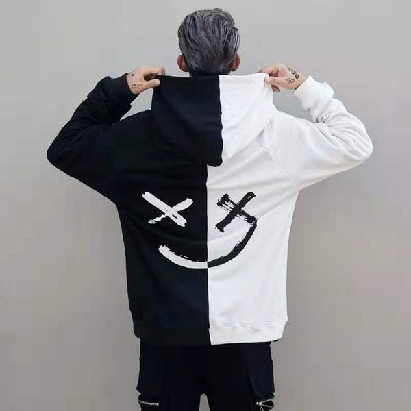 sudaderas con capucha para hombre y mujer, chaquetas sin cierre estampado de cara feliz estilo hip hop informal o men's hoodies & sweat, Black
sudaderas con capucha para hombre y mujer, chaquetas sin cierre estampado de cara feliz estilo hip hop informal o men's hoodies & sweat, Black