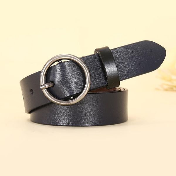 belts genuine leather women belt round metal buckle jeans waistband fashion casual female girl lady 2021, Black;brown
belts genuine leather women belt round metal buckle jeans waistband fashion casual female girl lady 2021, Black;brown