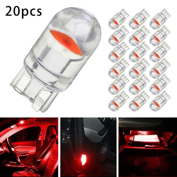 emergency lights 20pcs red t10 led cob bulb w5w wedge car interior light map dome lamp 168 194 license plate side indicator
emergency lights 20pcs red t10 led cob bulb w5w wedge car interior light map dome lamp 168 194 license plate side indicator