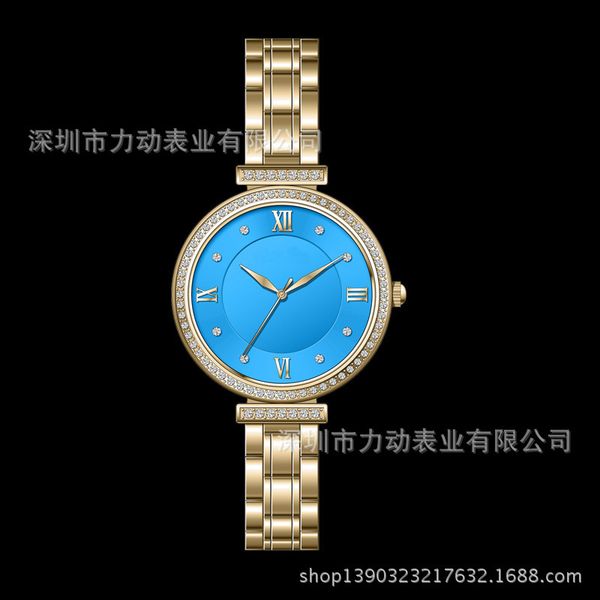 korean diamond high grade bracelet women's watch fashion student gift, Slivery;brown
korean diamond high grade bracelet women's watch fashion student gift, Slivery;brown