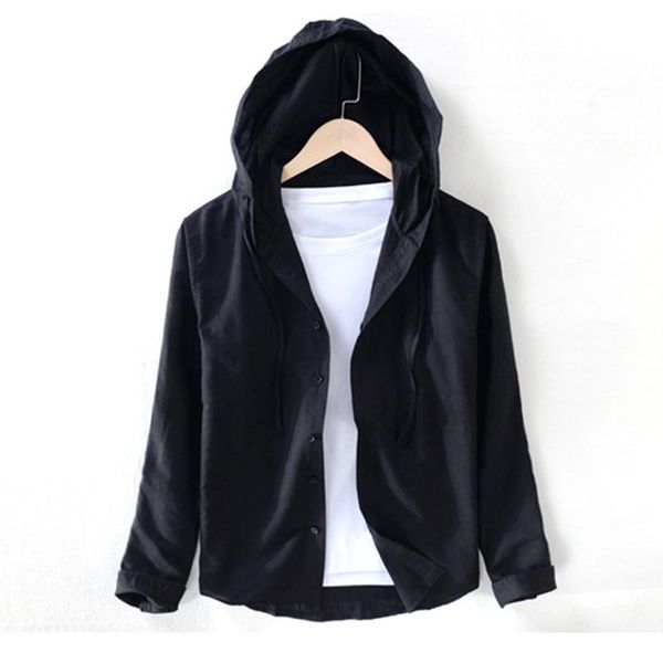 mens cotton linen hooded shirts long sleeve men summer hoodies fashion breathable casual shirt male 1371 men's, White;black
mens cotton linen hooded shirts long sleeve men summer hoodies fashion breathable casual shirt male 1371 men's, White;black