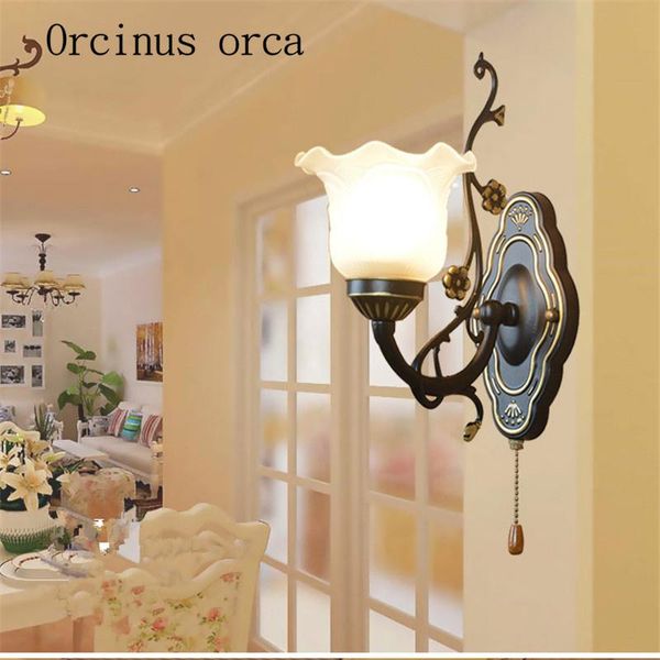 wall lamp european iron simple rural bedside corridor bedroom living room dining creative american single head
wall lamp european iron simple rural bedside corridor bedroom living room dining creative american single head