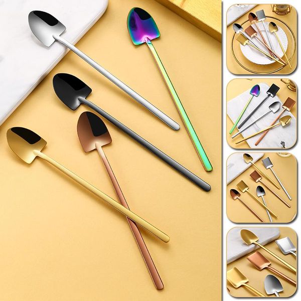 spoons shovel coffee spoon stainless steel colorful ice cream dessert tea scoop home bar restaurant cutlery kitchen gadget
spoons shovel coffee spoon stainless steel colorful ice cream dessert tea scoop home bar restaurant cutlery kitchen gadget