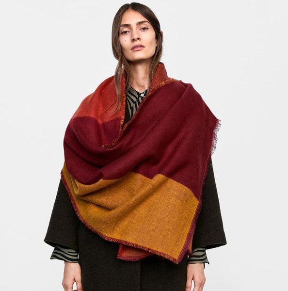 scarves winter cashmere scarf women plaid blanket 2021 designer female triangle pashmina shawls and, Blue;gray
scarves winter cashmere scarf women plaid blanket 2021 designer female triangle pashmina shawls and, Blue;gray