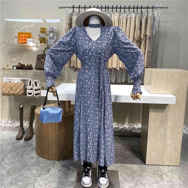 nicho design 2021 french bubble sleeves floral fashion waist with cleavage v over knee maxi dress, Black;gray
nicho design 2021 french bubble sleeves floral fashion waist with cleavage v over knee maxi dress, Black;gray