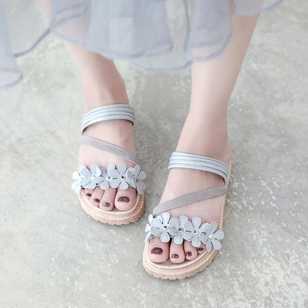 open toe back strap summer flat with platform sandals women flower solid ladies shoes slip-on casual fashion basic, Black
open toe back strap summer flat with platform sandals women flower solid ladies shoes slip-on casual fashion basic, Black