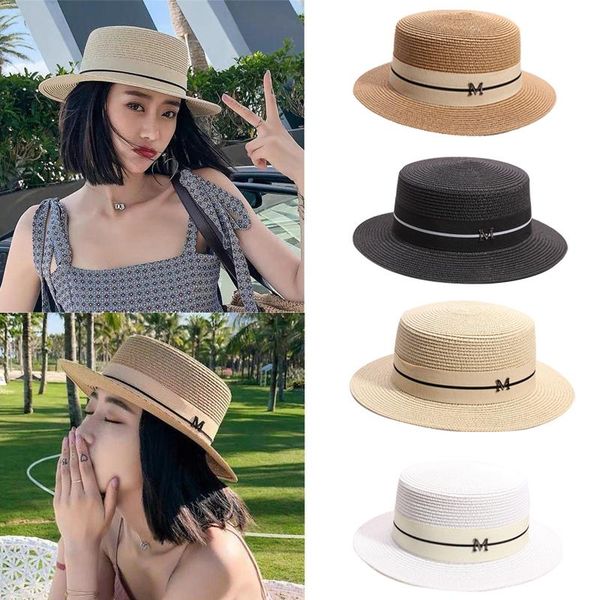 wide brim hats dt035 summer women's boater beach hat side female casual panama lady classic flat bowknot straw sun women fedora, Blue;gray
wide brim hats dt035 summer women's boater beach hat side female casual panama lady classic flat bowknot straw sun women fedora, Blue;gray