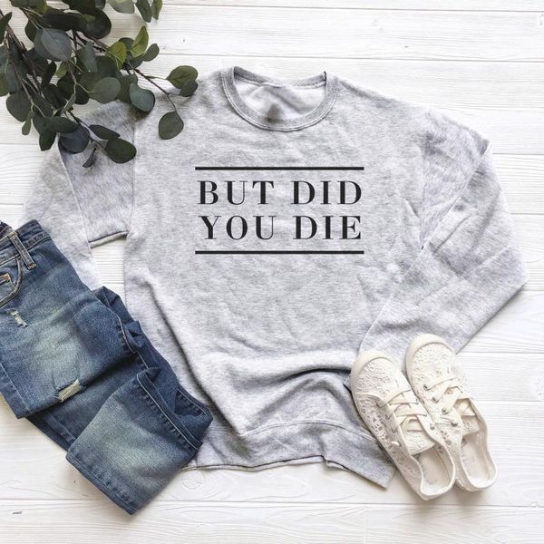 women's hoodies & sweatshirts but did you die fashion letter o neck female plus size pullover cotton harajuku women sweatshirt full lon, Black
women's hoodies & sweatshirts but did you die fashion letter o neck female plus size pullover cotton harajuku women sweatshirt full lon, Black