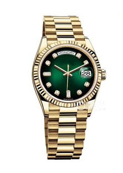 rose gold 36mm day date fashion mens women watch sapphire mechanical automatic watches stainless steel bracelet waterproof wristwatch box ha, Slivery;brown
rose gold 36mm day date fashion mens women watch sapphire mechanical automatic watches stainless steel bracelet waterproof wristwatch box ha, Slivery;brown