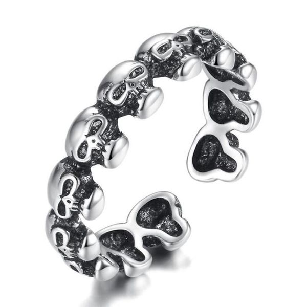 wedding rings punk big black skull skeleton vintage thai silver color adjustable ring for women mens fashion korean chunky jewelry, Slivery;golden
wedding rings punk big black skull skeleton vintage thai silver color adjustable ring for women mens fashion korean chunky jewelry, Slivery;golden