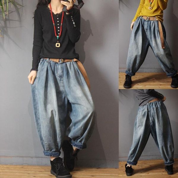 women's jeans autumn casual denim harem pants 2021 spring female do old cotton loose women vintage retro ft514, Blue
women's jeans autumn casual denim harem pants 2021 spring female do old cotton loose women vintage retro ft514, Blue