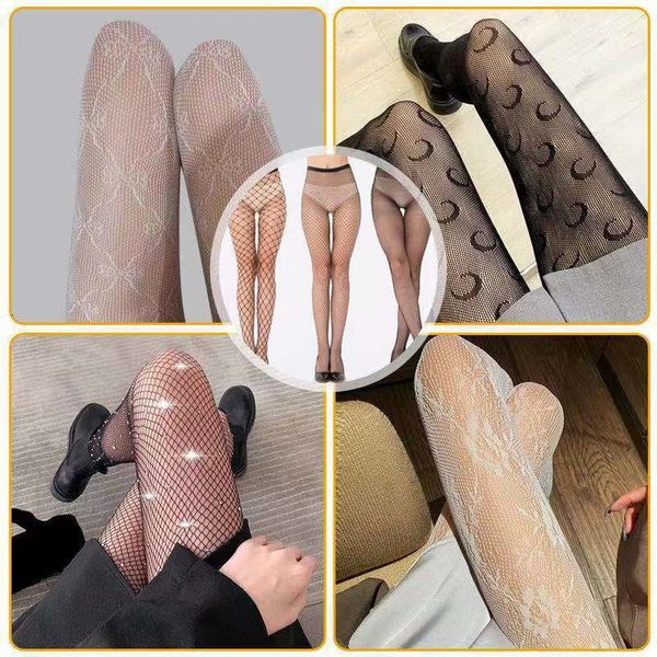 hollow drill jk black silk letter large size temptation ins bow fishing net stockings, Black;white
hollow drill jk black silk letter large size temptation ins bow fishing net stockings, Black;white
