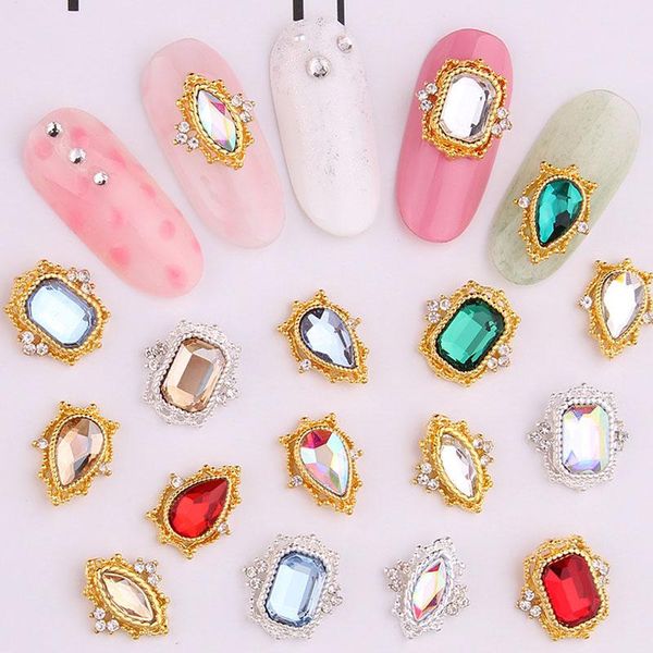 nail art decorations 10pcs/wrap retro alloy rhinestones rectangle colorful stones 12*13mm glitter charms jewerly accessories tools jw45, Silver;gold
nail art decorations 10pcs/wrap retro alloy rhinestones rectangle colorful stones 12*13mm glitter charms jewerly accessories tools jw45, Silver;gold