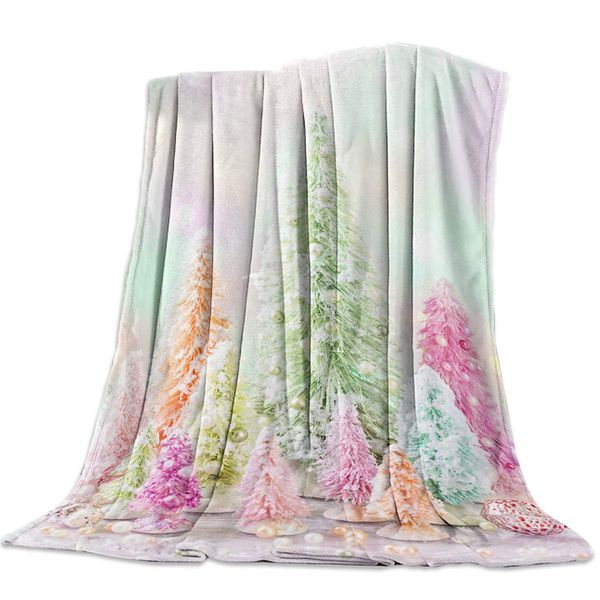 Throw Blanket for Sofa Couch- Dreamlike Colorful Christmas Tree Decorations 49 x 59 Inche Flannel Bed Blanket Lightweight
Throw Blanket for Sofa Couch- Dreamlike Colorful Christmas Tree Decorations 49 x 59 Inche Flannel Bed Blanket Lightweight