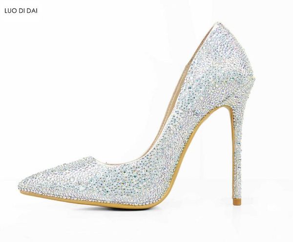 fashion ladies gold leather pumps thin heel 12cm party shoes gradient color dress diamond stud high heeled, Black
fashion ladies gold leather pumps thin heel 12cm party shoes gradient color dress diamond stud high heeled, Black
