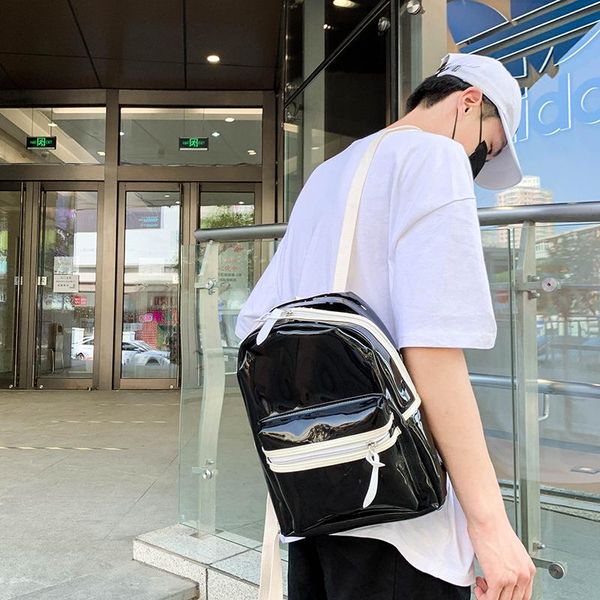 backpack original design women 2021 candy color transparent bag school fashion cute student pvc
backpack original design women 2021 candy color transparent bag school fashion cute student pvc