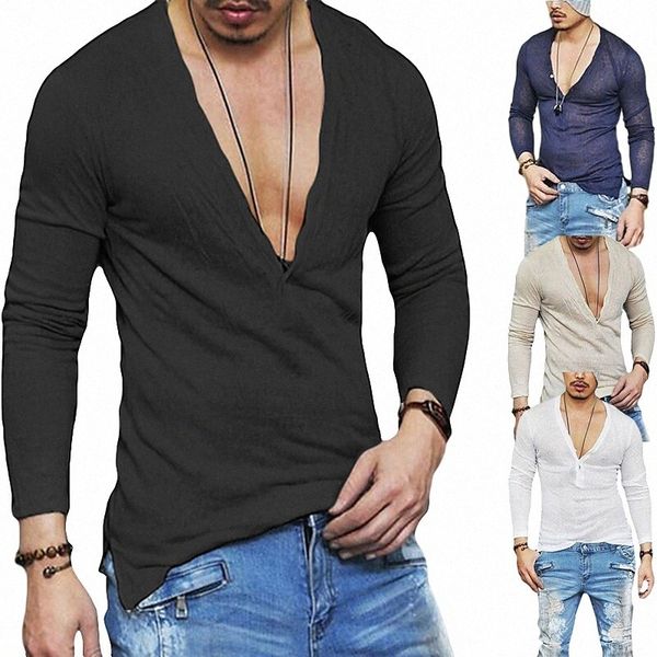 men's t shirt solid color v neck casual daily long sleeve lightweight fashion big and tall sports white black navy blue 174i#
men's t shirt solid color v neck casual daily long sleeve lightweight fashion big and tall sports white black navy blue 174i#