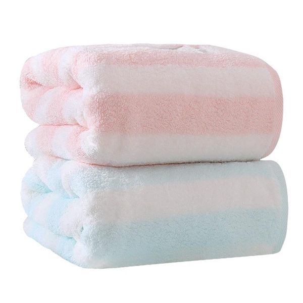 towel 70x140cm 100% cotton pink white/blue white striped pattern household bath large
towel 70x140cm 100% cotton pink white/blue white striped pattern household bath large