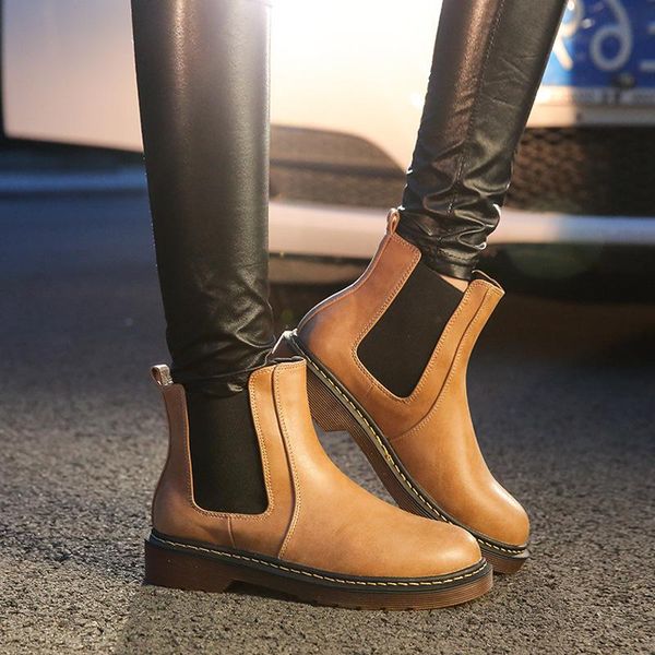 boots boots, women's british round head cotton autumn and winter knight riding flat bottomed thick heel short, Black
boots boots, women's british round head cotton autumn and winter knight riding flat bottomed thick heel short, Black