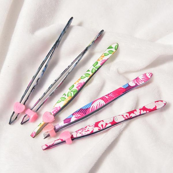 printing flower stainless steel slant tip eyebrow tweezer hair removal random tools & stencils
printing flower stainless steel slant tip eyebrow tweezer hair removal random tools & stencils