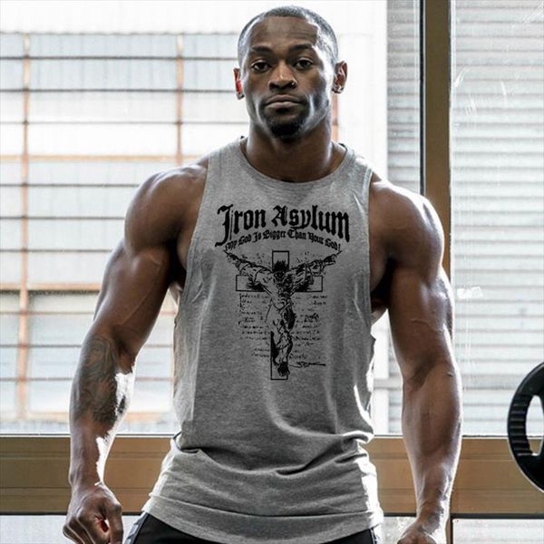 brand clothing men vest muscle god printed fitness tank bodybuilding camisetas running sleeveless shirt, White;black
brand clothing men vest muscle god printed fitness tank bodybuilding camisetas running sleeveless shirt, White;black