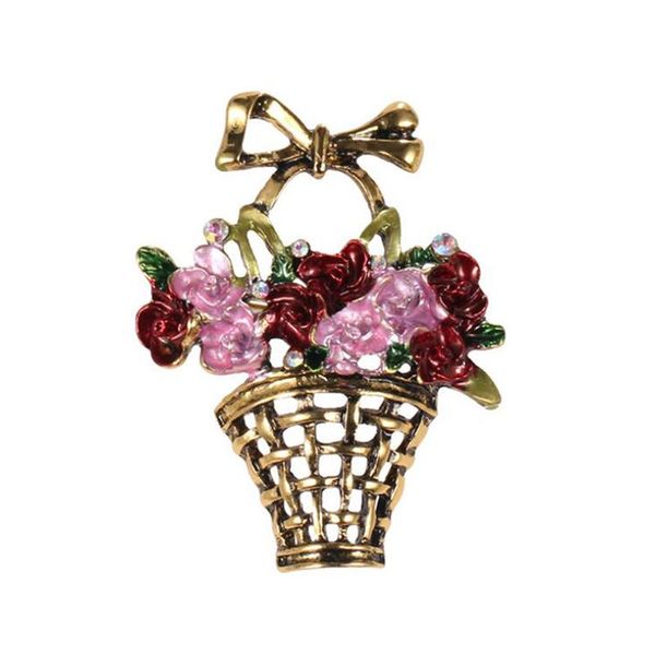 pins, brooches colorful exquisite flower basket rhinestone jewelry male female clothing accessories gift, Gray
pins, brooches colorful exquisite flower basket rhinestone jewelry male female clothing accessories gift, Gray