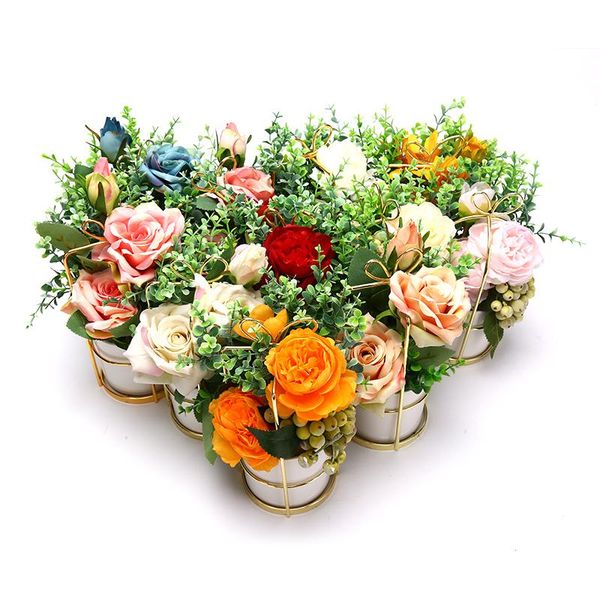 nordic simulation flower set ceramic golden vase rose flowers potted home decor decorative & wreaths
nordic simulation flower set ceramic golden vase rose flowers potted home decor decorative & wreaths