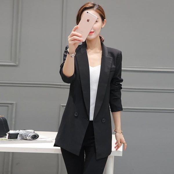fashion 2021 spring autumn women long suit jackets single button thin section business jacket blazer women's suits & blazers, White;black
fashion 2021 spring autumn women long suit jackets single button thin section business jacket blazer women's suits & blazers, White;black