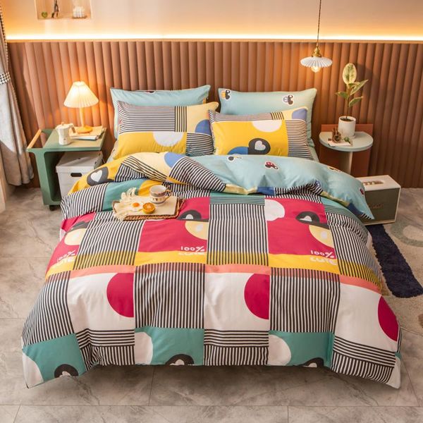 bedding sets 4pcs 100% cotton linens home bed linen set bedspread on the sheet duvet cover quilt pillowcase
bedding sets 4pcs 100% cotton linens home bed linen set bedspread on the sheet duvet cover quilt pillowcase