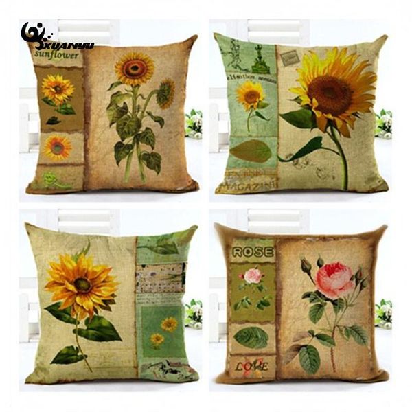cushion/decorative pillow retro sunflower case cushion cover for sofa home decoration
cushion/decorative pillow retro sunflower case cushion cover for sofa home decoration