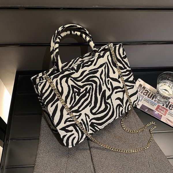 oxford cloth shoulder handbags women fashion zebra pattern crossbody bags for large capacity handle
oxford cloth shoulder handbags women fashion zebra pattern crossbody bags for large capacity handle