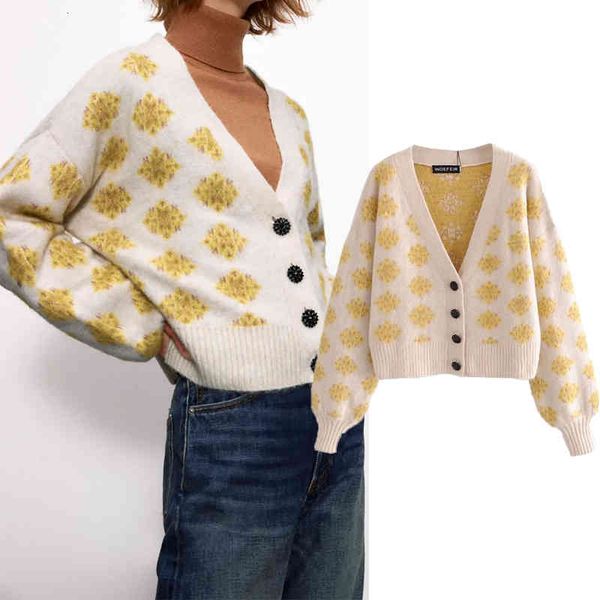 women's two piece pants za women autumn winter jacquard knitted sweater v-neck single-breasted sweater girl long sleeve casual kni, White
women's two piece pants za women autumn winter jacquard knitted sweater v-neck single-breasted sweater girl long sleeve casual kni, White