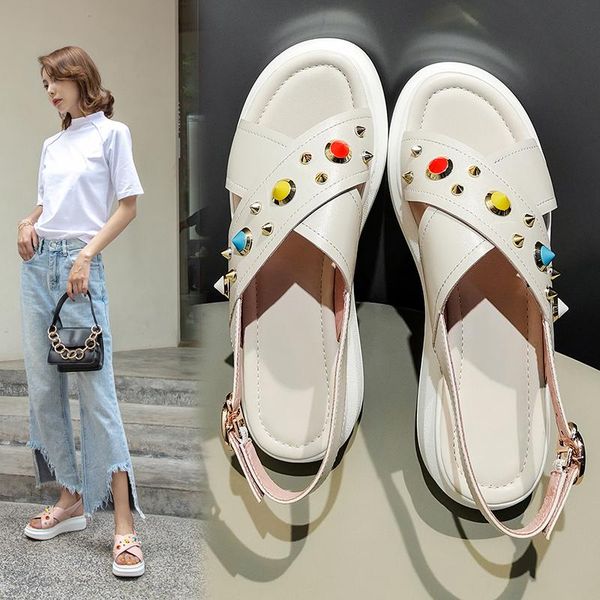 sandals royesic, women's 2021, british retro, rivet, casual shoes, thick soled, sheepskin handmade shoes, Black
sandals royesic, women's 2021, british retro, rivet, casual shoes, thick soled, sheepskin handmade shoes, Black
