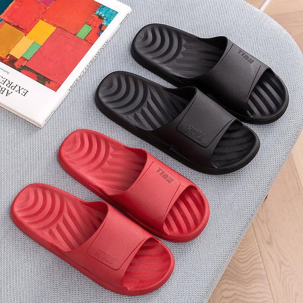 slippers summer non-slip home couple macarons color pvc for men and women thick-soled sandals, Black
slippers summer non-slip home couple macarons color pvc for men and women thick-soled sandals, Black