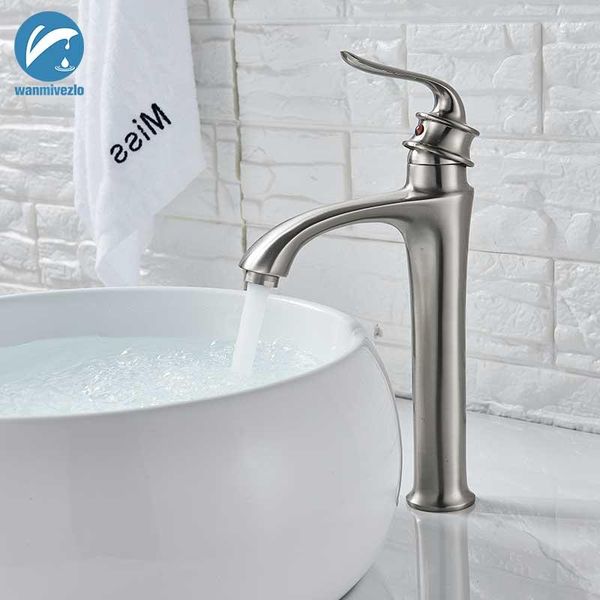 bathroom sink faucets brushed nickel basin vanity faucet single handle deck mount lead-chrome mixer tap cold
bathroom sink faucets brushed nickel basin vanity faucet single handle deck mount lead-chrome mixer tap cold