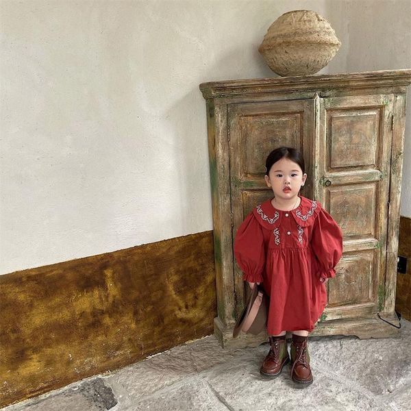 girl's dresses girl dress kids baby party evening gown 2021 embroidery warm plus velvet thicken winter autumn princess long sleeve chil, Red;yellow
girl's dresses girl dress kids baby party evening gown 2021 embroidery warm plus velvet thicken winter autumn princess long sleeve chil, Red;yellow