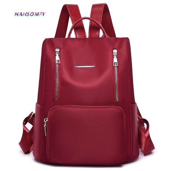 outdoor bags fashionable oxford cloth lady backpack trend double zipper anti-theft with a large capacity travel bag
outdoor bags fashionable oxford cloth lady backpack trend double zipper anti-theft with a large capacity travel bag
