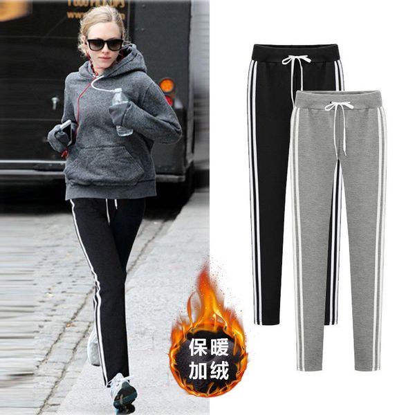 women's pants & capris l-6xl plus size casual women trousers 2021 autumn winter fashion velvet thickening striped female pencil big, Black;white
women's pants & capris l-6xl plus size casual women trousers 2021 autumn winter fashion velvet thickening striped female pencil big, Black;white
