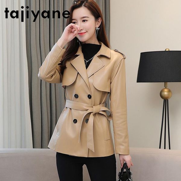 women's leather & faux autumn women clothes real sheepskin jacket womens genuine coats woman 100% windbreaker mujer chaqueta tn2777, Black
women's leather & faux autumn women clothes real sheepskin jacket womens genuine coats woman 100% windbreaker mujer chaqueta tn2777, Black