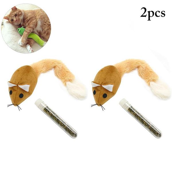 cat toys 2pcs 2021 animal toy catnip lovely plush mice pet chew with clean teeth training tool tf
cat toys 2pcs 2021 animal toy catnip lovely plush mice pet chew with clean teeth training tool tf