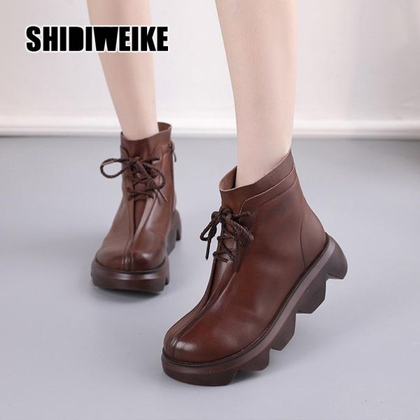 boots women shoes 2021 genuine leather casual fashion waterproof flat platform comfortable v891, Black
boots women shoes 2021 genuine leather casual fashion waterproof flat platform comfortable v891, Black